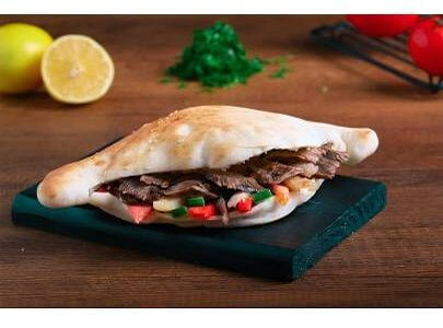 Iraqi Beef Shawarma Sandwich