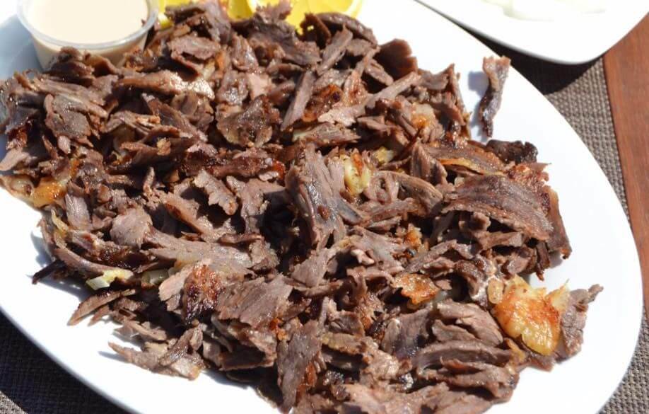 Beef Shawarma Platter 