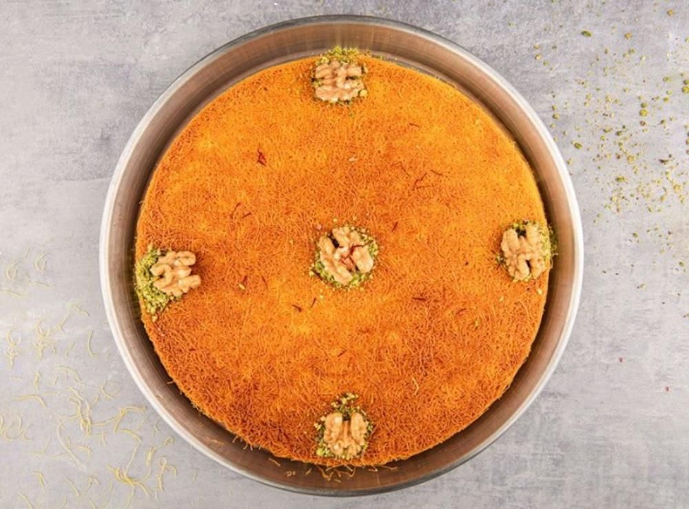Saffron Kunafa
