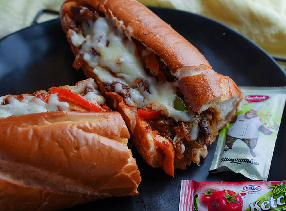 Beef Fajita Sandwich 