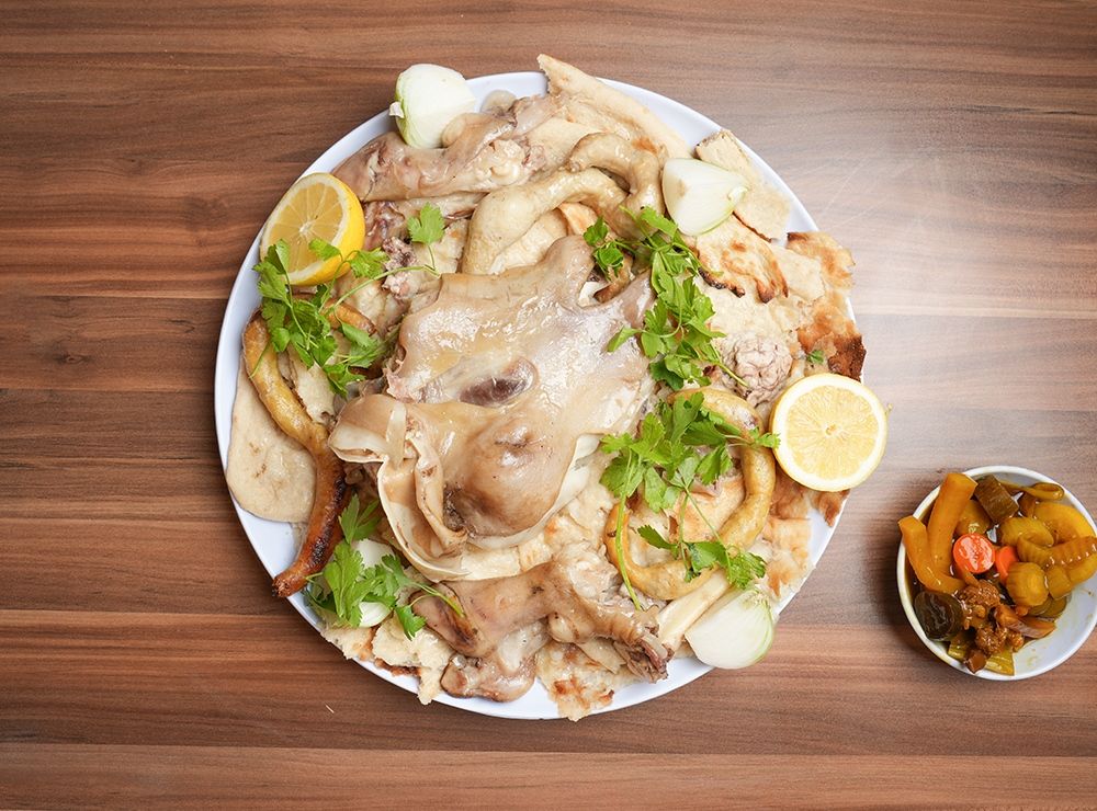 Half Bacha Head Tray