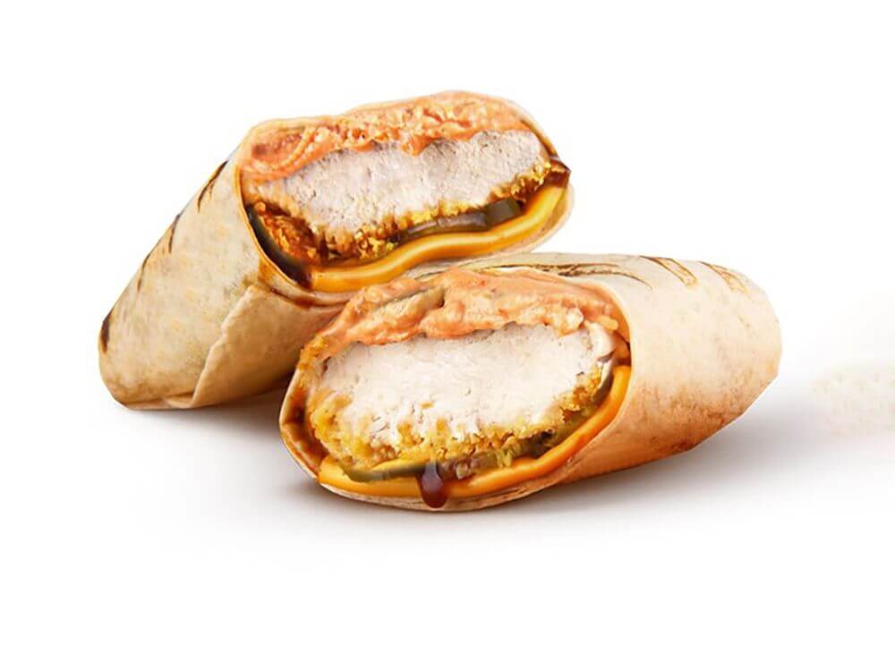 Faster Chicken Twister Wrap Sandwich 