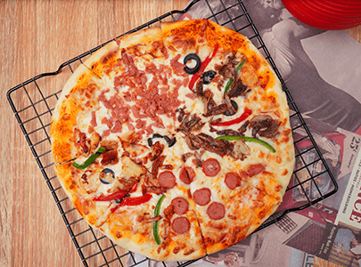 Mixed Shawarma Pizza