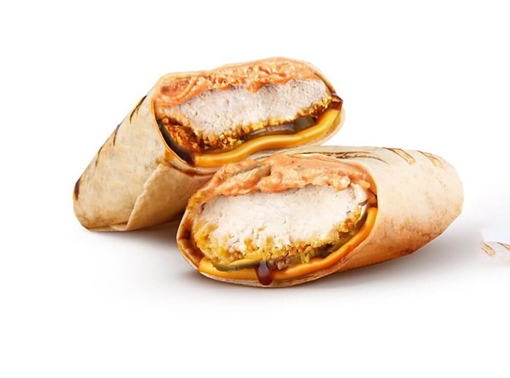 Loader Chicken Steak Wrap Sandwich 