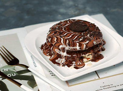 Burger Oreo Crepe 