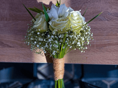 White Flower Maska 