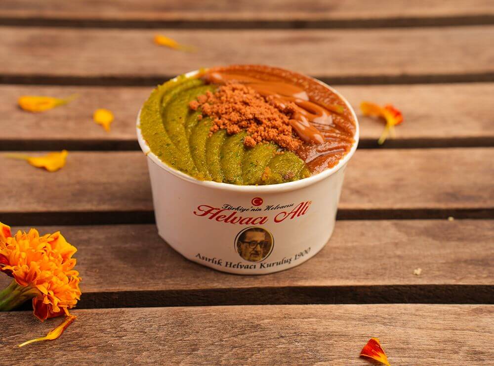 Mixed Lotus & Pistachio Ottoman Halwa