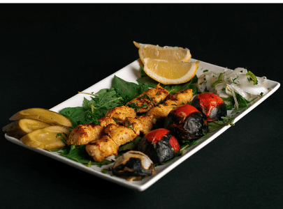 Shish Tawouk Platter 