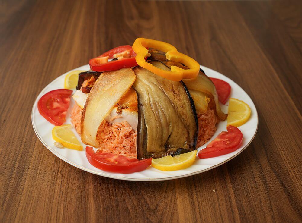 Beef Maklouba Platter