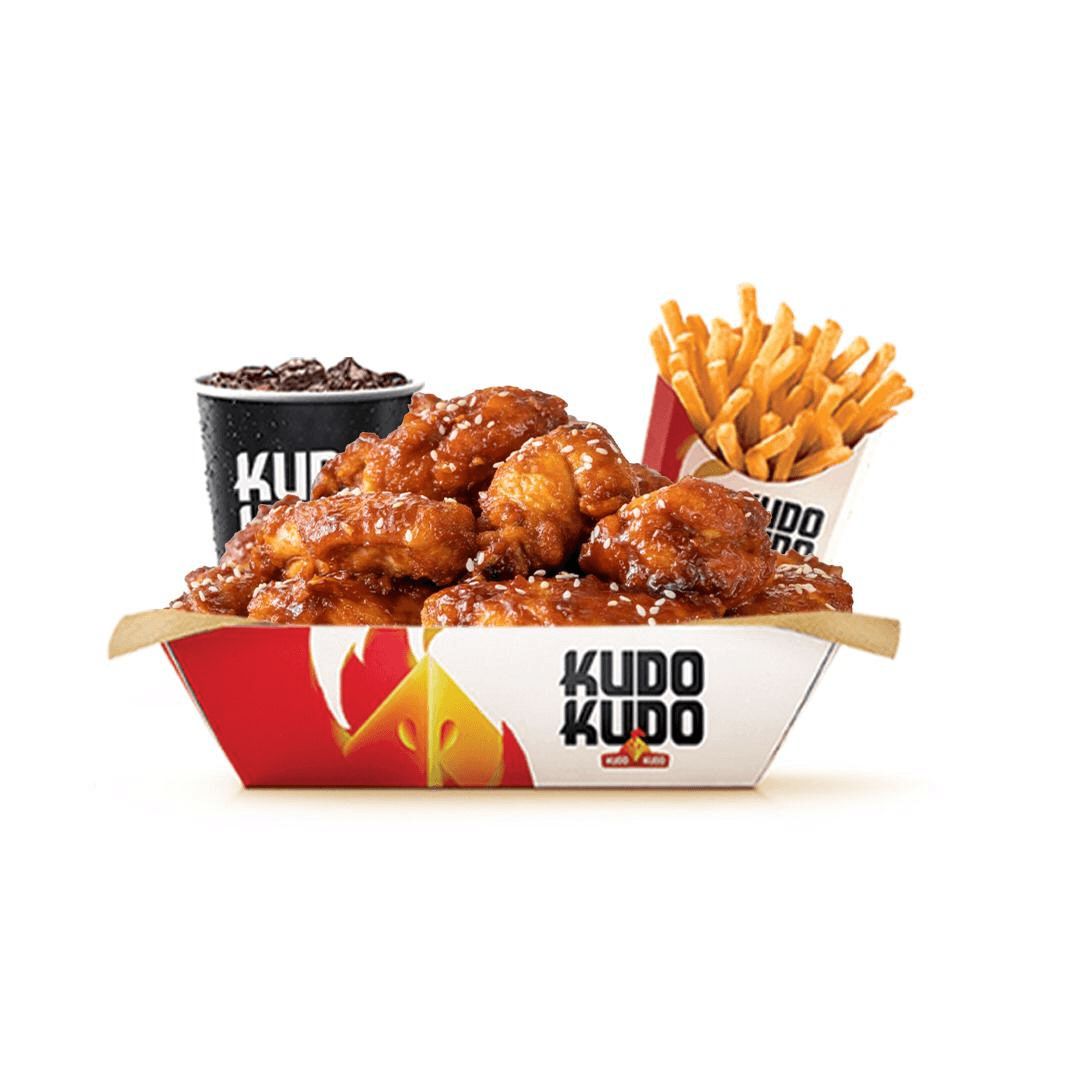 BBQ Chicken Winges Meal