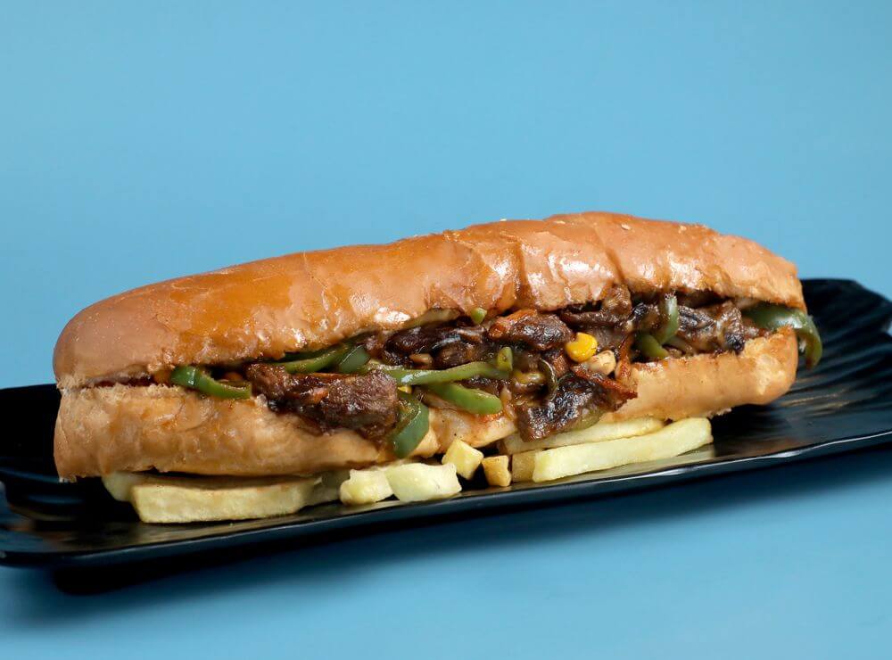 Beef Fajita Sandwich