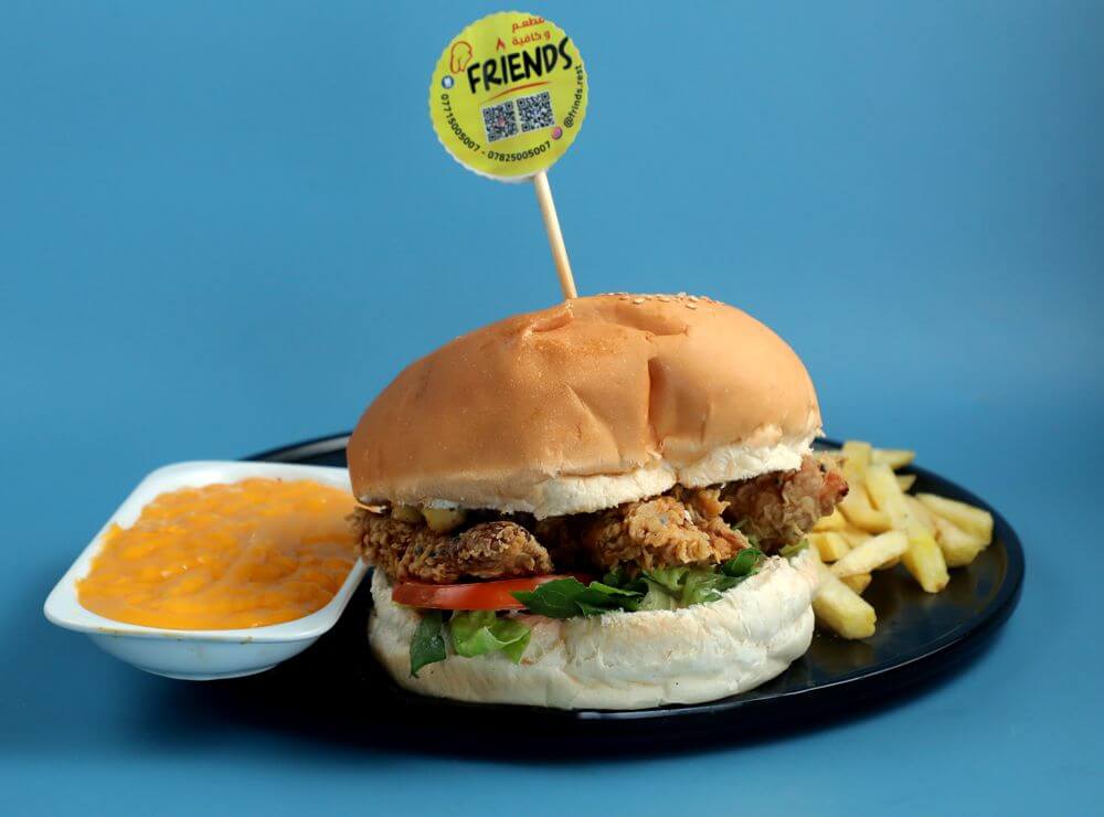 Cheese Zinger Chicken Burger