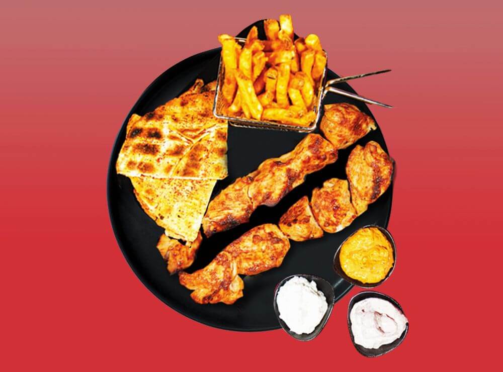 Diet Shish Tawouk Saj Meal 