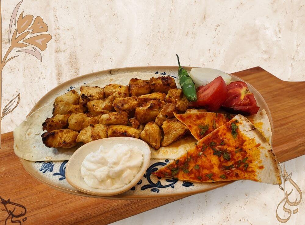 Chicken Shish Tawouk Platter