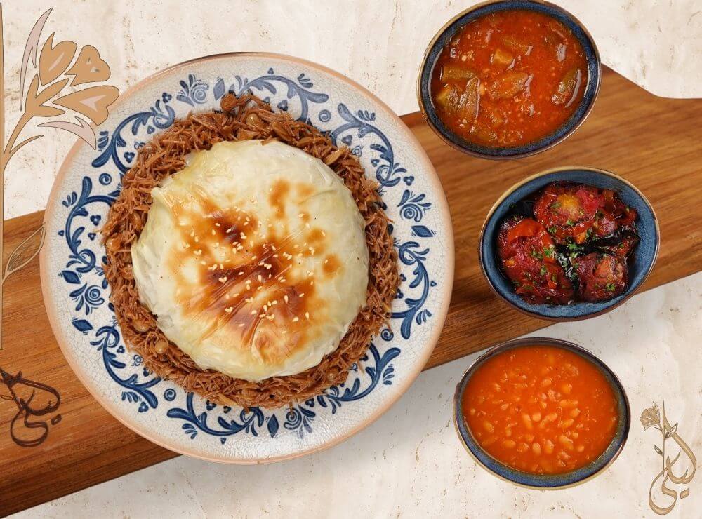Beef Quzi Al Sham Platter