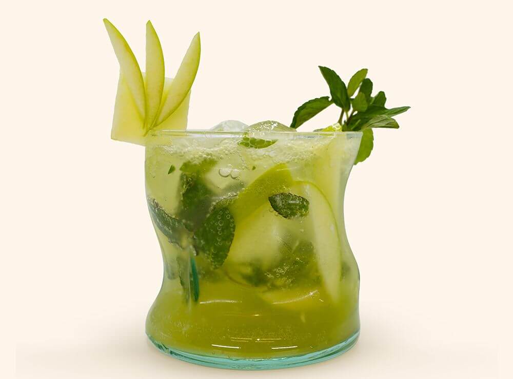 Apple Mint Mocktail