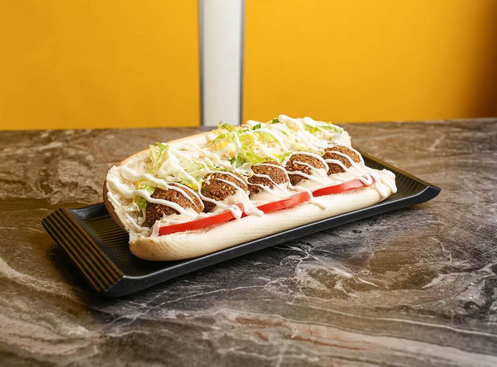 Italian Falafel Sandwich 