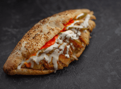 Iraqi Chicken Shawarma Sandwich