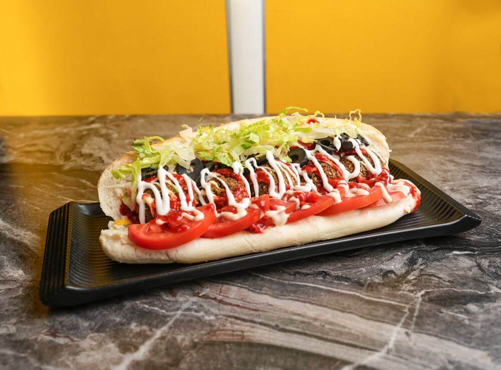  Mexican Falafel Sandwich 