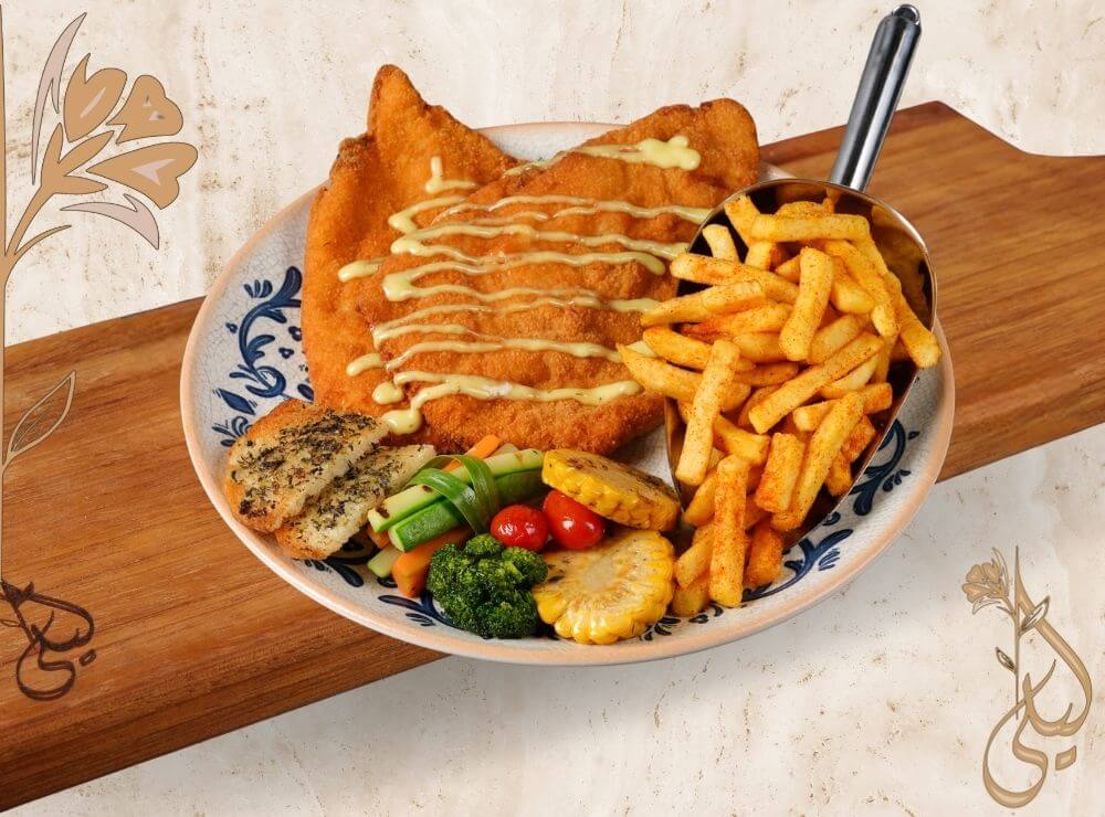 Chicken Escalope Platter