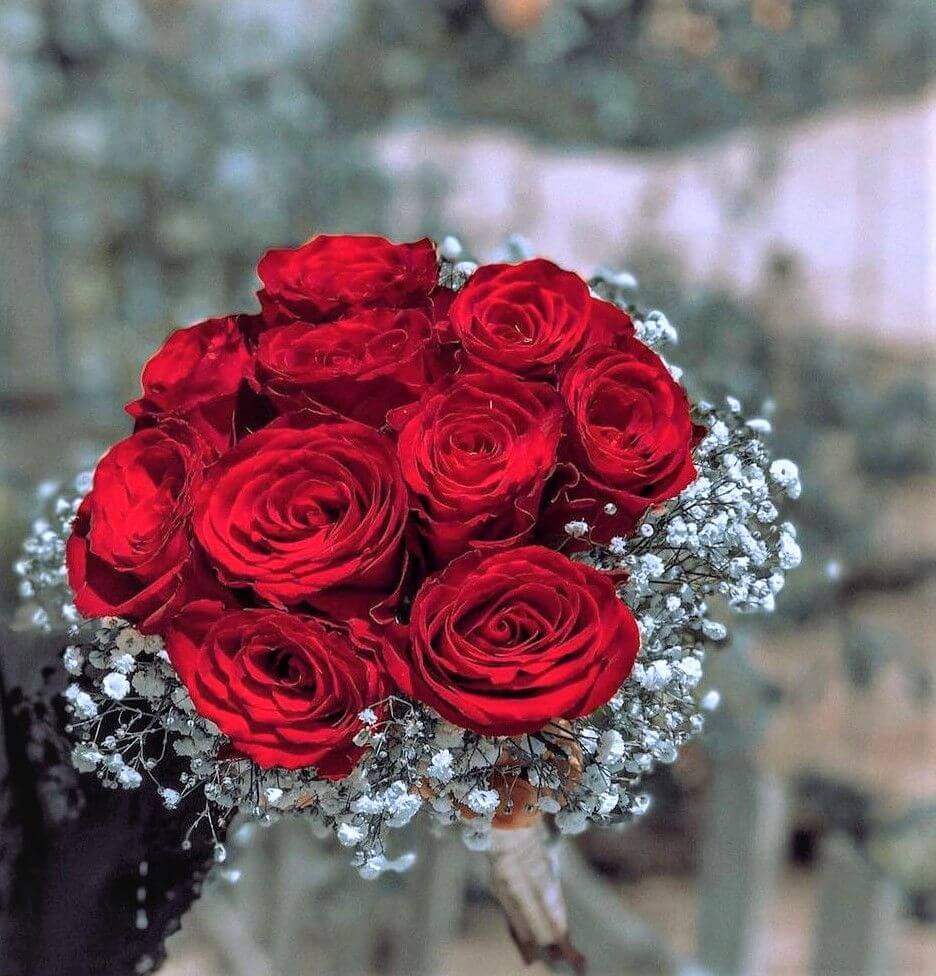 Red Flower Maska Model 2 