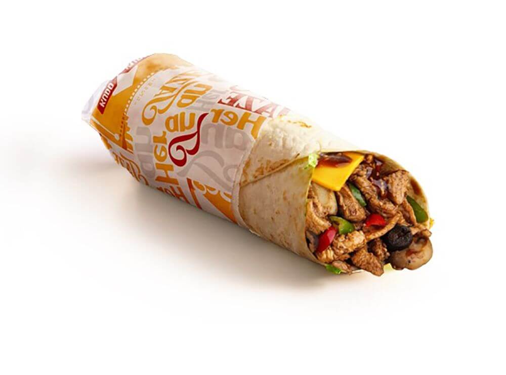 Chicken Fajita Wrap Sandwich 