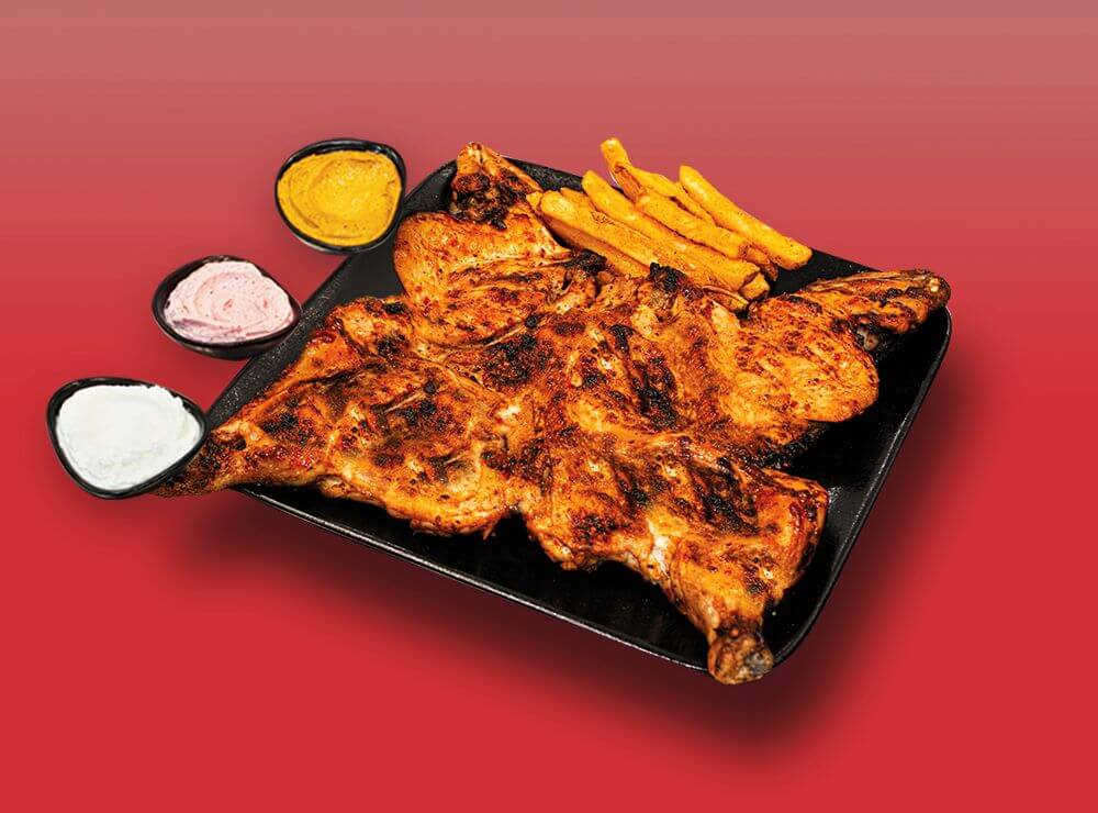 Abu Al Abed Farooj Platter (Preparation Time 35 M.)