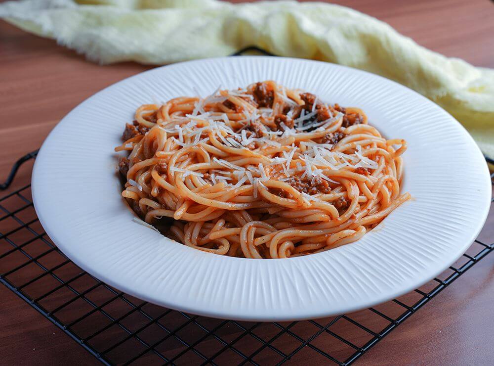 Beef Spaghetti Platter 