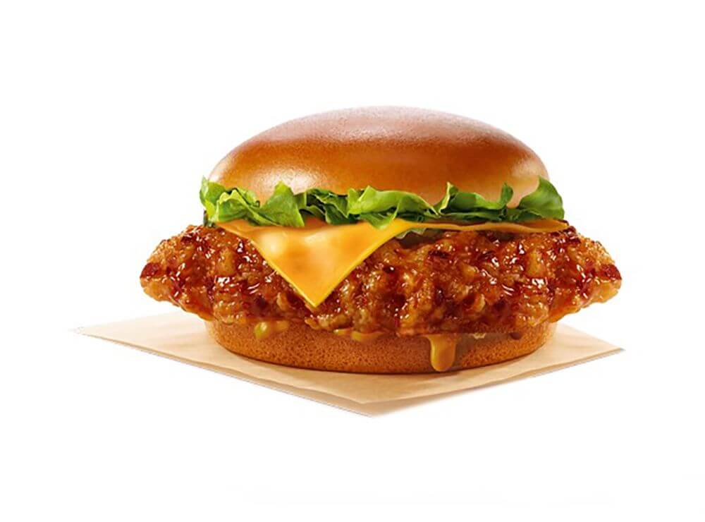 BBQ Chicken Zinger Sandwich 