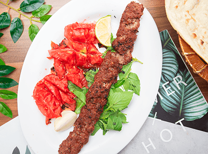 Beef Kabab Platter 