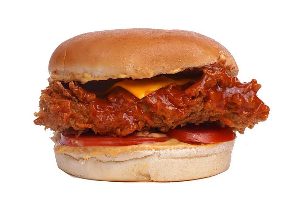 Cheese Chicken Strips Sandwich