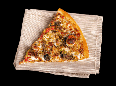 Zait W Zaatar Pizza 