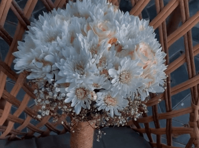 White Flower Maska 