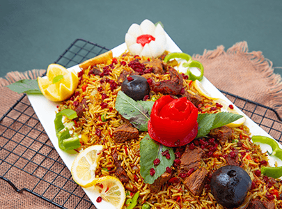 Beef Biryani Platter