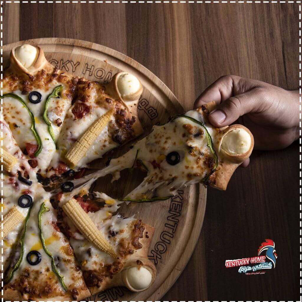 Cheese Stuffed Pizza 