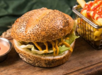 Mushroom Beef Burger