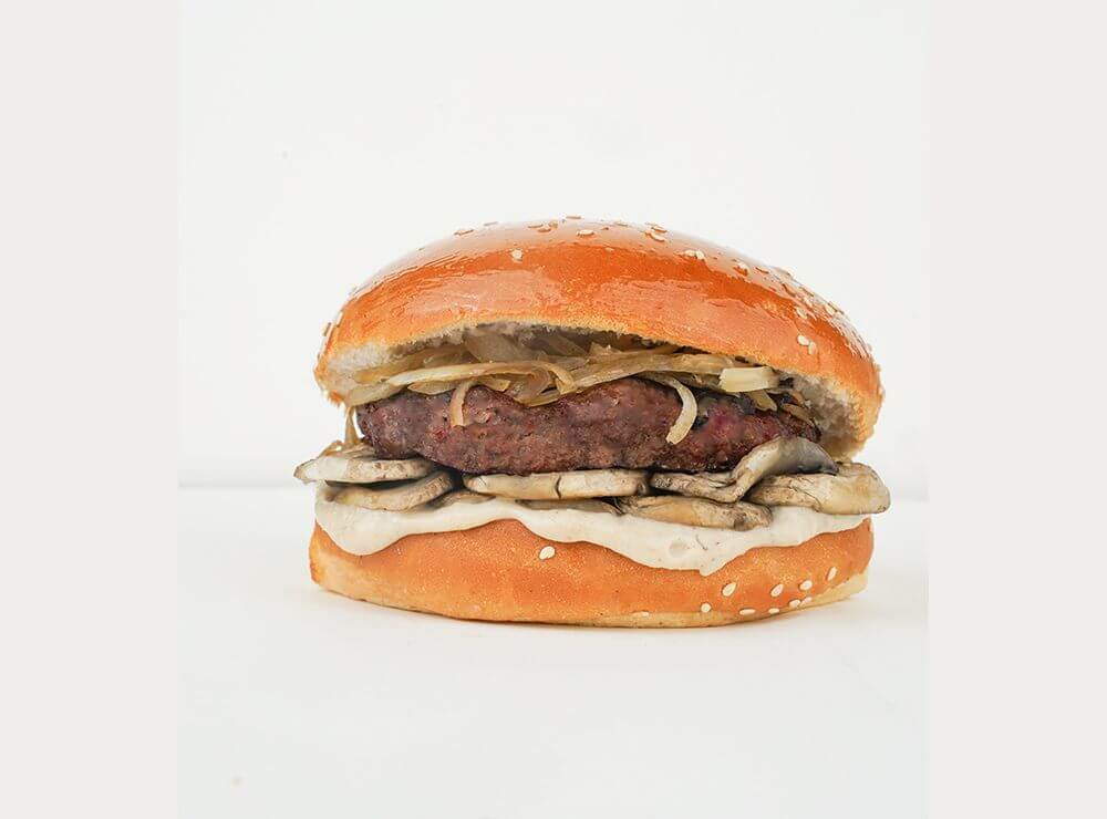 Mushroom Beef Burger