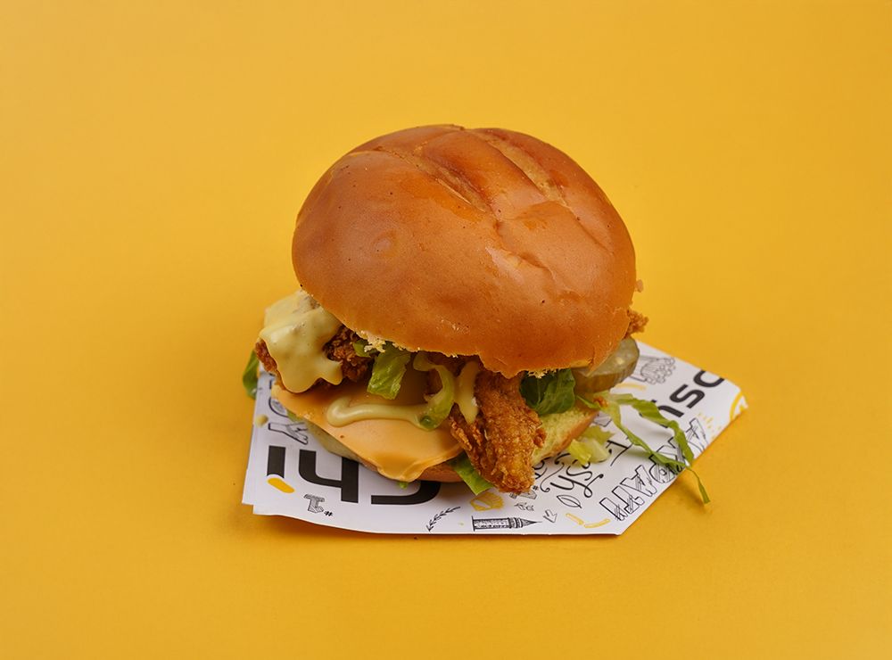 Honey Mustard Chicken Burger