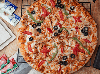 Chicken Shawarma Pizza 