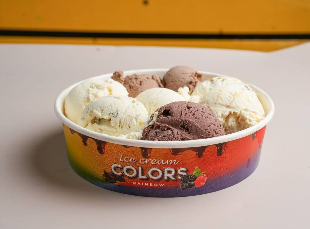 Large Ice Cream Platter