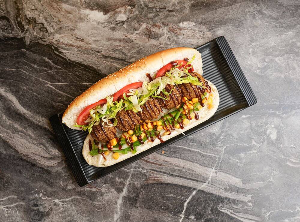 Smoked Falafel Sandwich