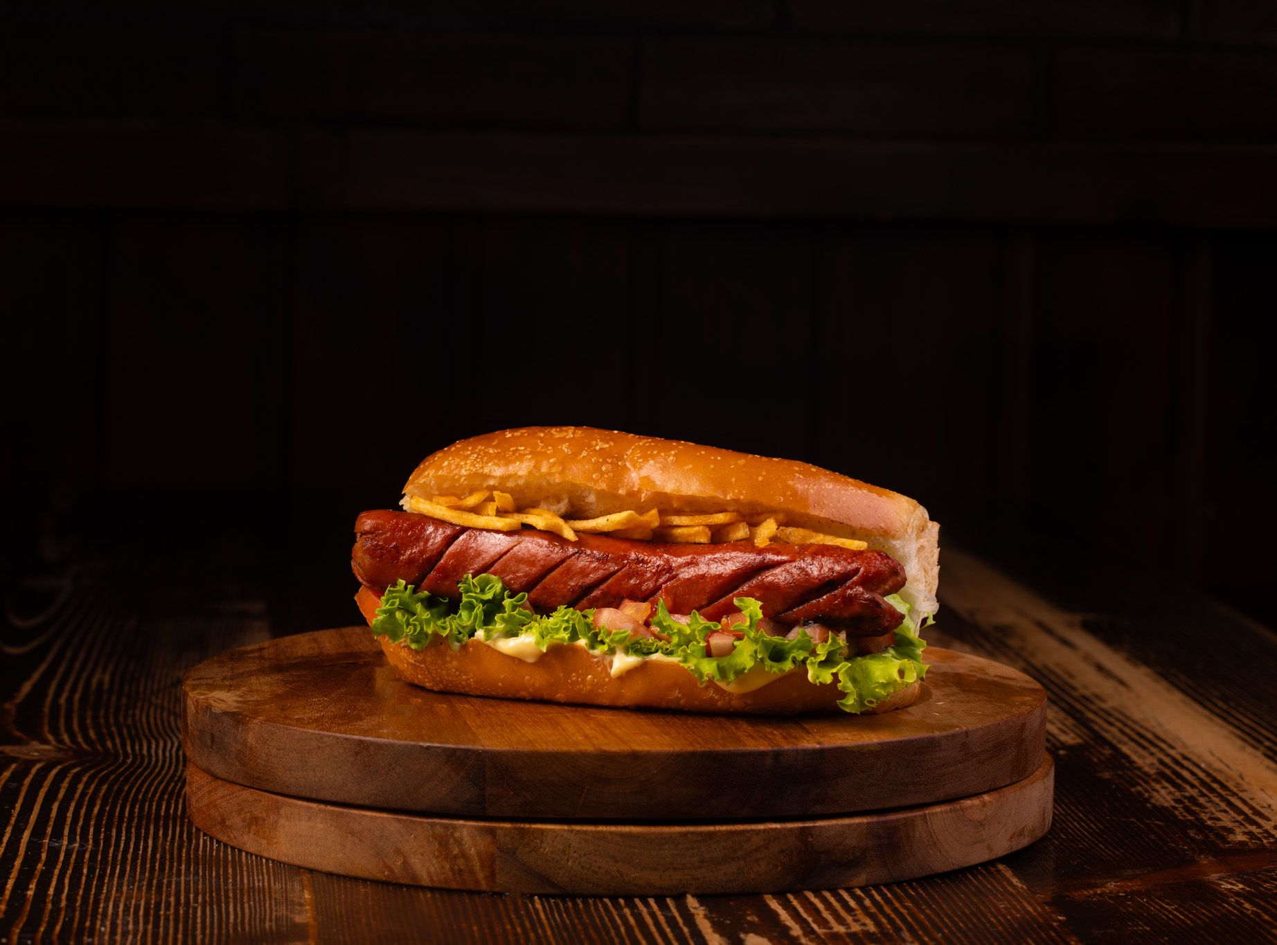 Hotdog Sandwich 