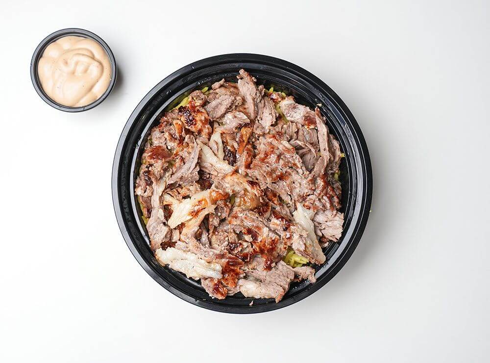 Beef Shawarma Rizo Platter