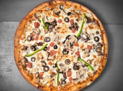 Mixed Shawarma Pizza 