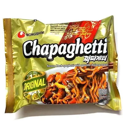 Nongshim Chapagetti Korean Black Spaghetti