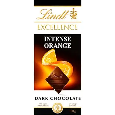 Lindt Excellence Intense Orange Dark Chocolate