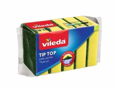 Vileda Tip Top Sponges, 5 Pc