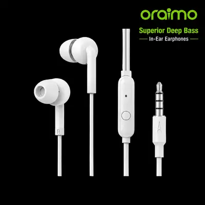 Oraimo SUPERIOR DEEP BASS In-Ear Earphones