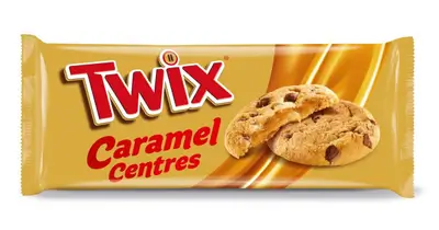 Twix Caramel Centres Cookies