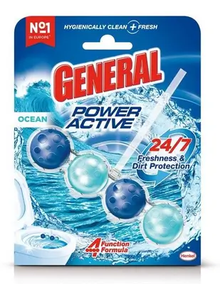 General Ocean Toilet Cleaner Bullets, 50 g